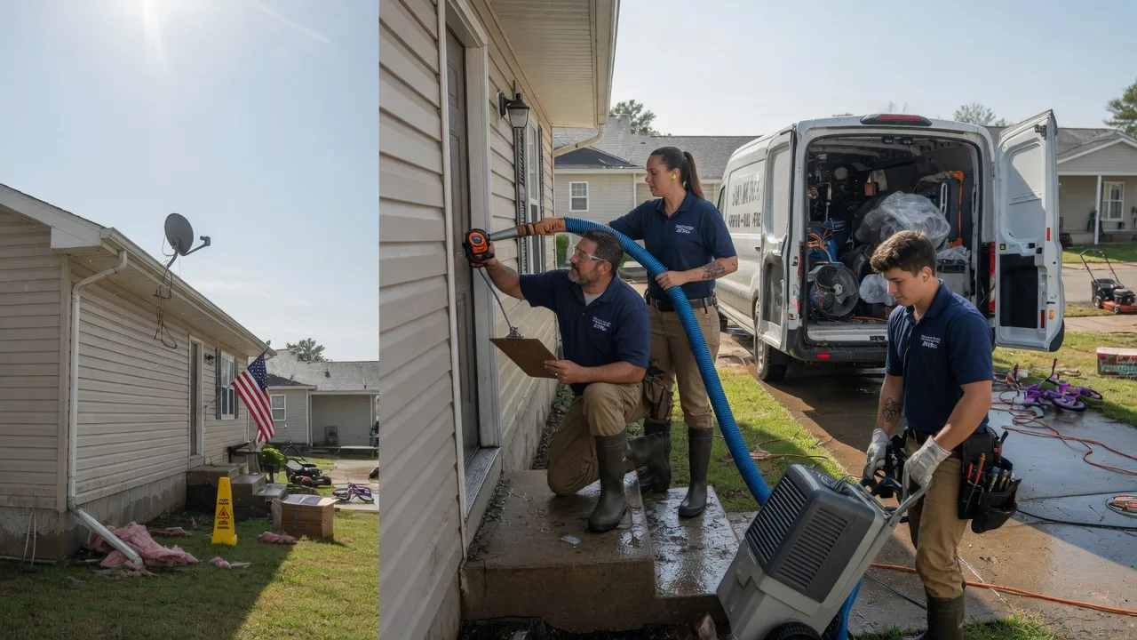 Ceiling Water Damage Restoration in Jacksonville, NC near me